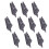 Tent Clamp Clips Heavy Duty Black 10-Pack 1
