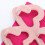 Hairbow Organizer Pink Felt Rectangular 1 Pack 3
