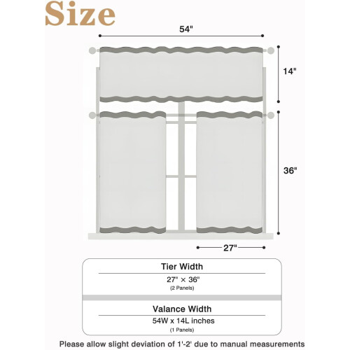 Silver Gray Blackout Curtains Set 3 Pieces Thermal Insulated 1