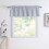 Silver Gray Blackout Curtains Set 3 Pieces Thermal Insulated 3