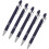 Aluminiumskuglepen minimalistisk design 5 stk. 3