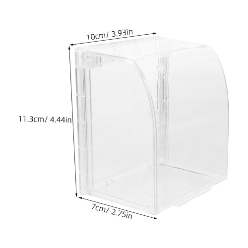 Couvercle de prise électrique extérieur étanche transparent 1