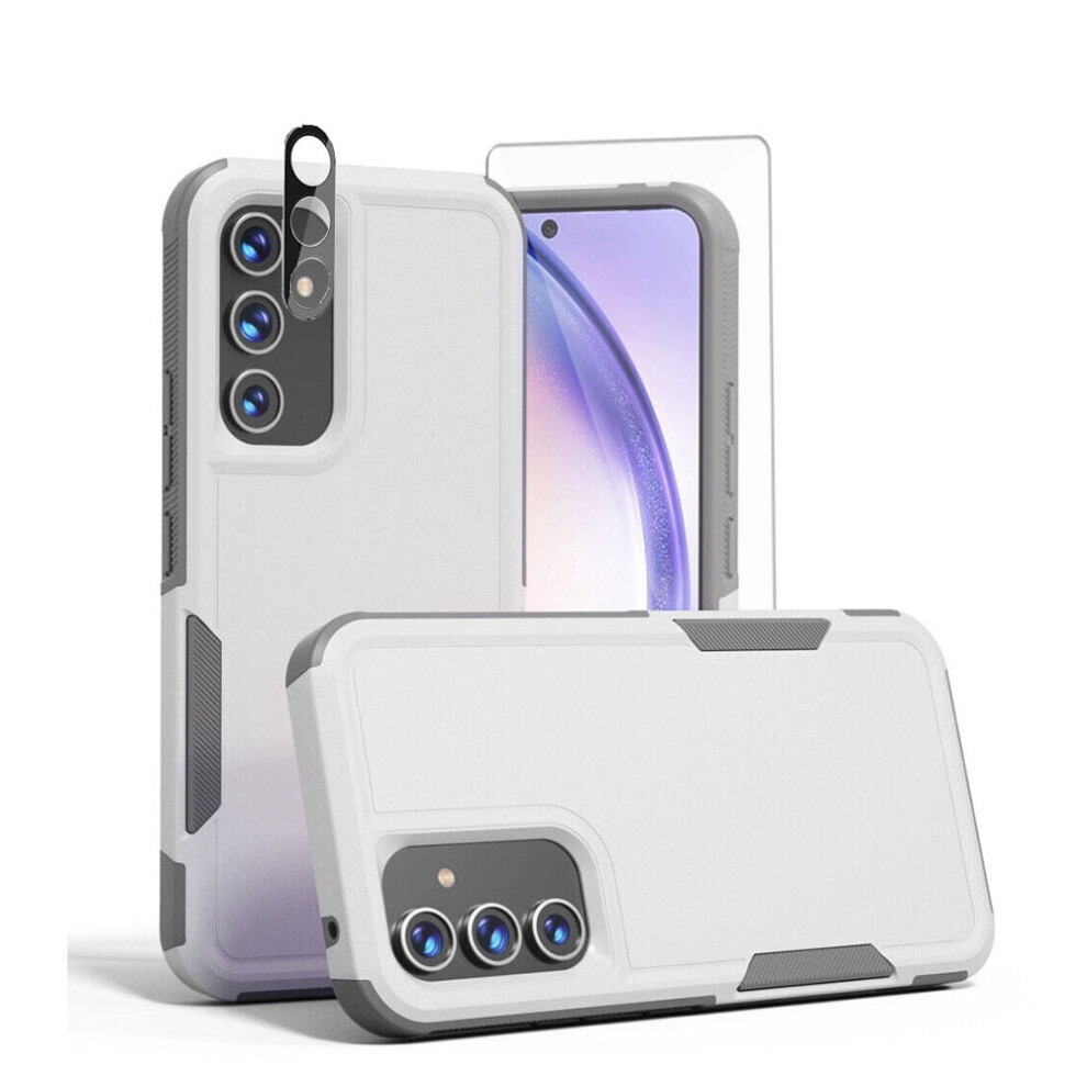 Xhy Galaxy A25 5G Case Military-Grade Drop Resistant White 901175627903