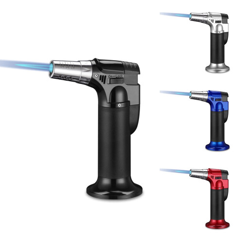 Vacushop culinary butane torch with safety lock 1 pack