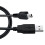Cabo de carregamento USB de 5 pinos em formato trapezoidal com 80 cm 4