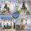 Cortinas exteriores estilo granja impermeables de eucalipto morado 8
