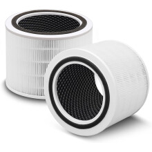 Core 200S replacement filter 2 pack H13 HEPA carbon