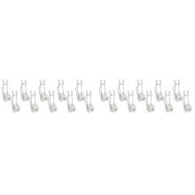 Tomato Roller Hooks Galvanized PP Heat Space Saving 15m Twine Vine Crop Trellis Roller Hooks for Cucumber 20pcs
