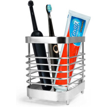 Toothbrush Holder Stainless Steel Silver