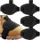 Motorcycle Shifter Pad Boot Cover Black Rubber 4 Pcs 1