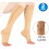 TOPWONER Compression Socks 20-30 mmHg Open Toe Knee High 2 1
