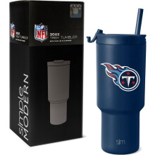 NFL Trek tumbler 30 oz flip lid with straw