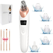 Blackhead Remover Pore Vacuum with 5 Suction Levels and 5