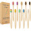 Bamboo Toothbrushes for Kids 3+ Years Organic 10-Pack 1