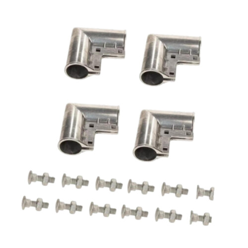 Quincaillerie pour connecteurs d'angle de portail (4 pièces) 1