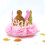 Tiara-Krone zum ersten Geburtstag für ein kleines Mädchen 3