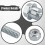 Shear Bolts and Nuts Replacement Kit 6 Sets 6