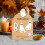 Træfodaftryksplakette til babyens første Halloween 6