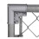 Quincaillerie pour connecteurs d'angle de portail (4 pièces) 8