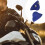 Motorcycle Mirror Block Off Plates for R6 2017-2024 Blue 2 8