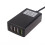 Bærbar 12V/24V til 5V 4-port strømadapter til tablets 8