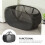 Panier à linge pliable noir avec poignées (1 pièce) 5