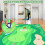 Golf chipping mat double-sided 64 ft 5