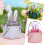 sac à main à oreilles de lapin de Pâques en PU avec cordon de serrage 4