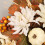 Herbstkranz mit Kürbisdesign, kleiner Türkranz für 4