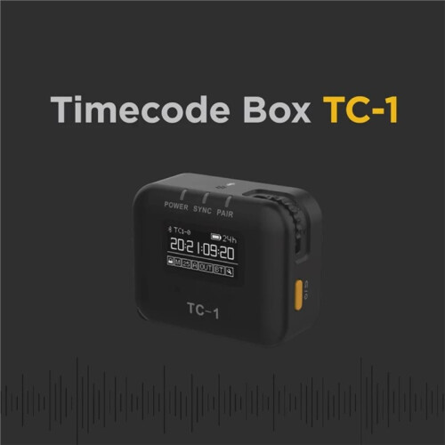 TC1 Wireless  Code Box Generator Microphone  Coder Mic for Video Recording  Code Living Streaming 1