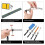 RUIXIN PRO RX-009 Knife Sharpener Kit 4 Whetstones 4 Diamond Stones Fixed Angle with Box 2