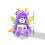 Care Bears Care Bears - Basic Fun Spring Share Bear Plush Soft Toy in Butterfly Costume, 22cm Cuddly Stuffed A 5