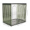 FRCOLOR double-layer bread box with clear window, 1 piece 2