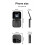 Mini celular flip dobrável GSM dual SIM com câmera HD 3