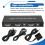 DVI KVM  2-In-1 4K Two Computers Shared USB Keyboard Mouse Print Monitor Multi-Function Switching Screen 5