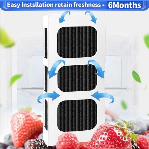 Refrigerator Air Filter Replacement 4 Pack 2