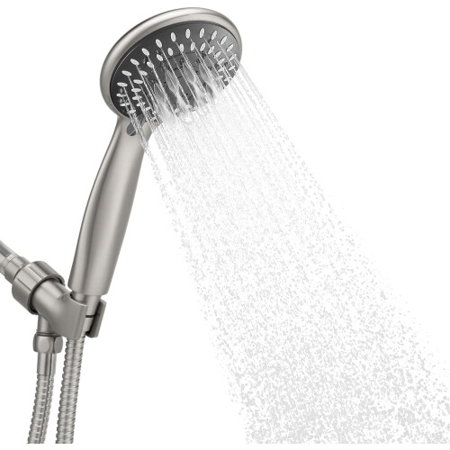 Shower Set with Handheld Showerhead 5 Settings 59 Inch 1
