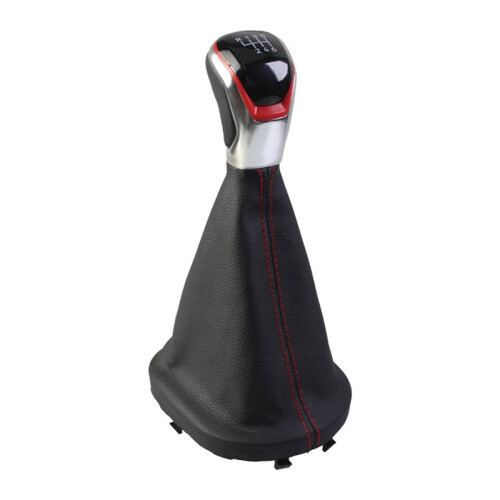 For   Caddy (2003-2011) New Gear Shift Knob MT 6 Speed with Gaiter Boot Cover 1