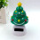 Solar Christmas dashboard decor elf snowman tree elk 3