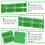 Lotteripapper, dubbelrulle, 500 ark, orange 8