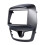 Moldura Frontal para Sistema de Som Automotivo para  Spark, para BAIC Beat e para Daewoo Matiz 2015-2020, 9 Polegadas, 2DIN. 2
