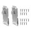 Stainless Steel Door Lock Hasp 2 Set 3