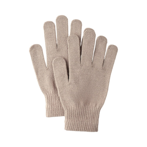 Unisex Thermostrickhandschuhe, Kamelfarbe, ein Paar 1