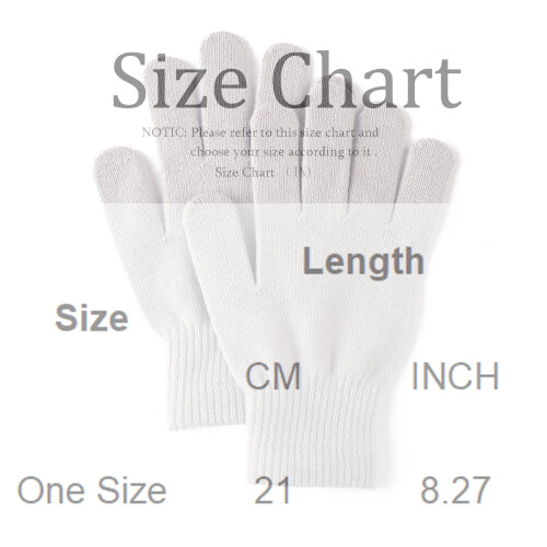 Unisex Thermostrickhandschuhe, Kamelfarbe, ein Paar 2