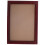 Diploma Frame Red Wood Wall Mountable 1 Set 6