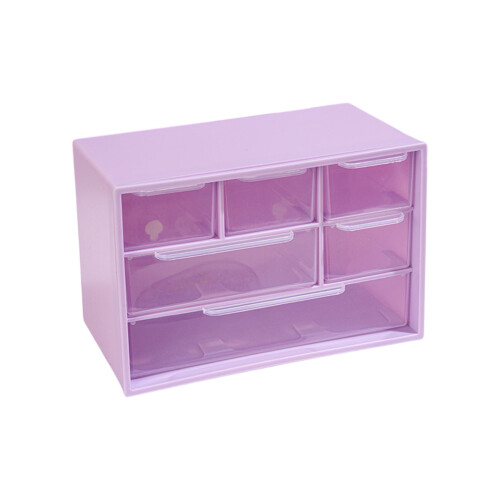 Clear Plastic Jewelry Organizer Box with Dividers 1