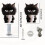 Shy Kitty Bobblehead Acrylic Cat Decor 1 piece 3