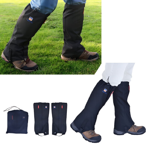 Guêtres serpent pour randonnée et camping, taille ajustable 2