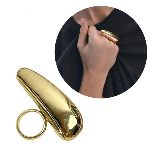 Bague ouverte en forme de larme (1 pièce) 1