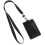 Portatarjetas vertical negro PU1Pack 5